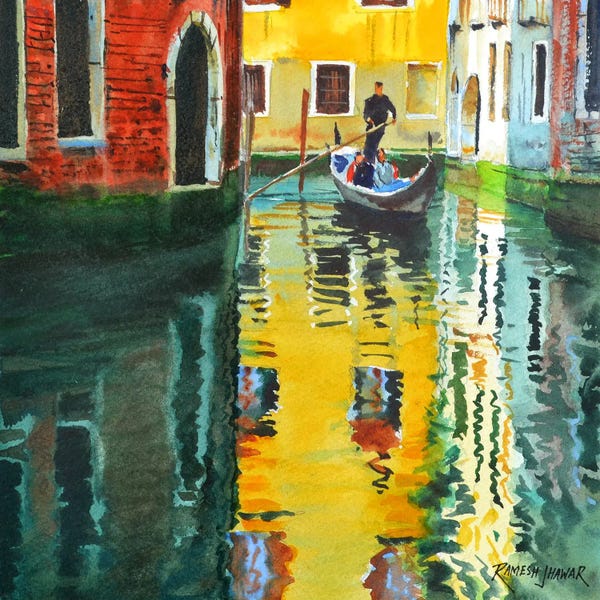 Ramesh Jhawar: Colors Of Venice by Ramesh Jhawar