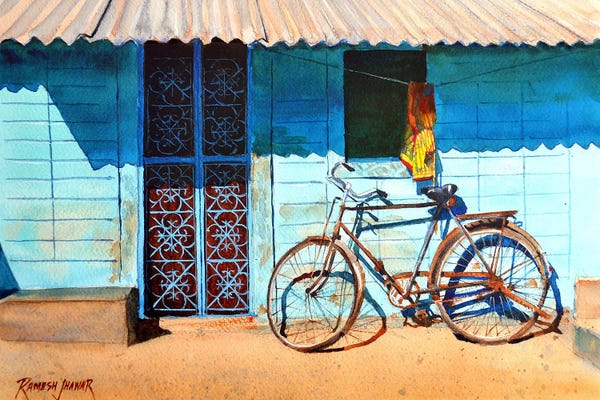 Ramesh Jhawar: Noon Break by Ramesh Jhawar