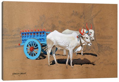 Rustic Impressions Canvas Art Print - Ramesh Jhawar