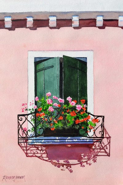Ramesh Jhawar: Venetian Window by Ramesh Jhawar