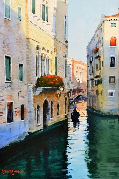 Ramesh Jhawar: Venice Morning by Ramesh Jhawar