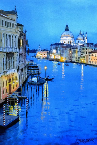 Ramesh Jhawar: Venice Nocturne by Ramesh Jhawar