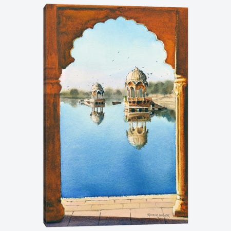 Arched View Canvas Print #RHJ4} by Ramesh Jhawar Canvas Artwork