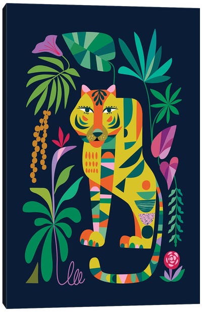 Tiger Canvas Art Print - Rachel Lee