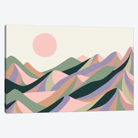 Mountains Canvas Print #RHL59} by Rachel Lee Canvas Print