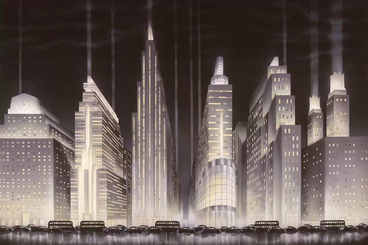 Boulevard by Robert Hoppe wall art