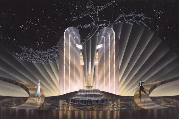 Art Deco: Enchanted Love by Robert Hoppe