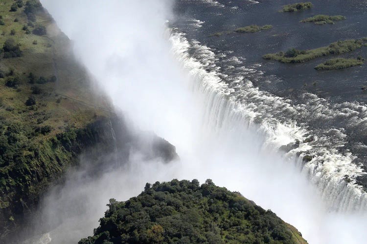 Victoria Falls, Or Mosi-Oa-Tunya (The Smoke That Thunders), Zimbabwe, Southern Africa by Ramona Heiner wall art