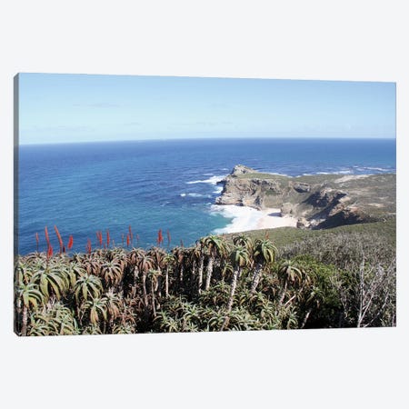 Cape Of Good Hope View From Cape Point - Table Mountain National Park, Cape Peninsula, Western Cape, South Africa Canvas Print #RHR110} by Ramona Heiner Canvas Artwork
