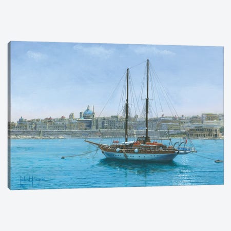 Hera Ii, Valletta, Malta Canvas Print #RHU23} by Richard Harpum Canvas Print