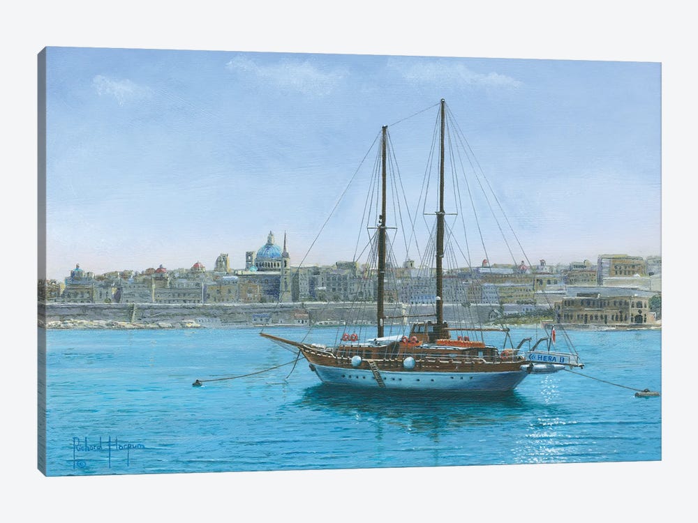 Hera Ii, Valletta, Malta by Richard Harpum 1-piece Canvas Artwork