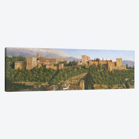 La Alhambra, Granada, Spain Canvas Print #RHU32} by Richard Harpum Canvas Art