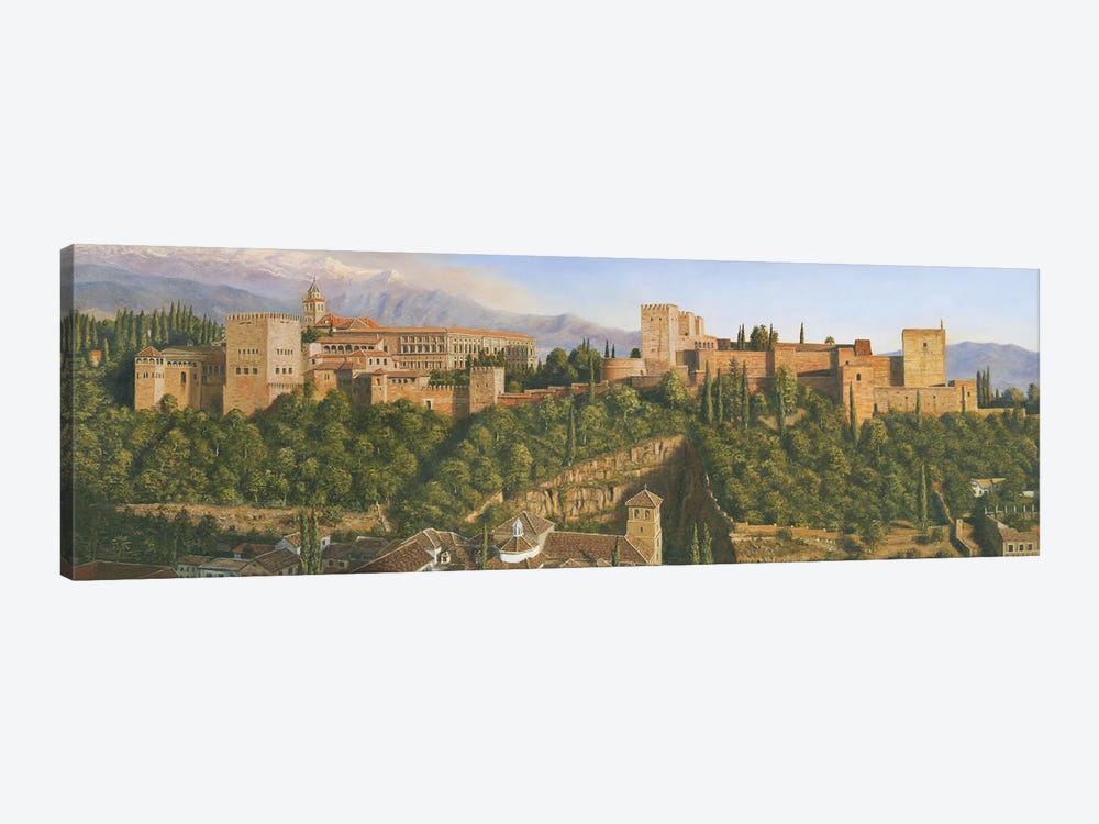 La Alhambra, Granada, Spain by Richard Harpum 1-piece Canvas Art