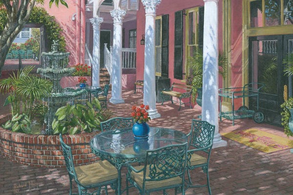 Fountains: Meeting Street Inn, Charleston, South Carolina by Richard Harpum