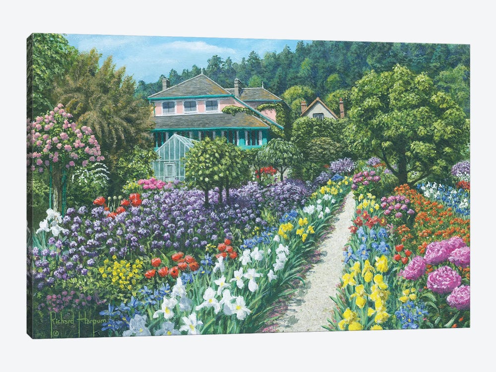 Monet's Garden, Giverny, France by Richard Harpum 1-piece Art Print