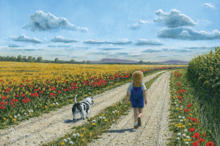Oscar And Me by Richard Harpum wall art