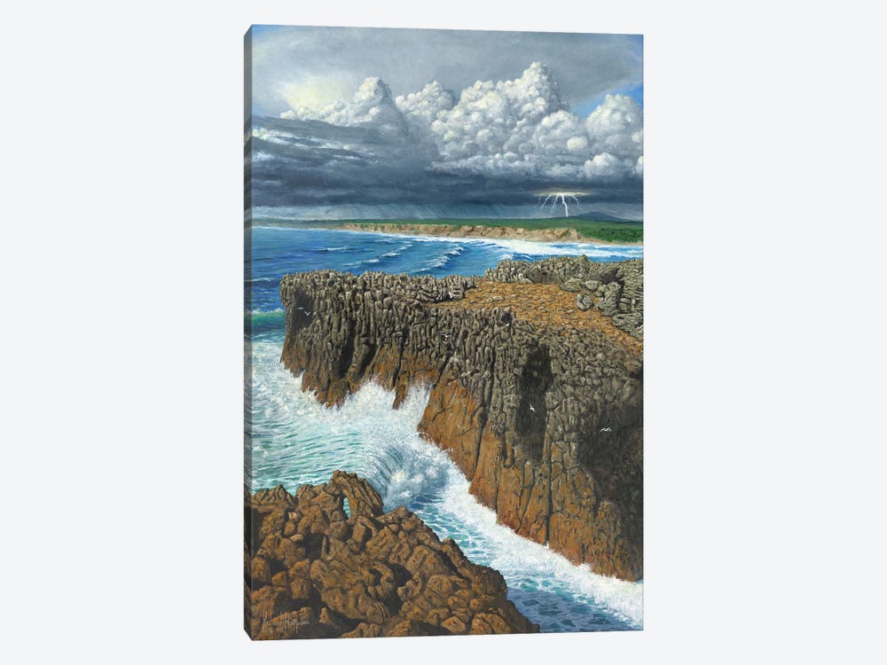 Atlantic Breakers, Pontal, Portugal by Richard Harpum 1-piece Canvas Print