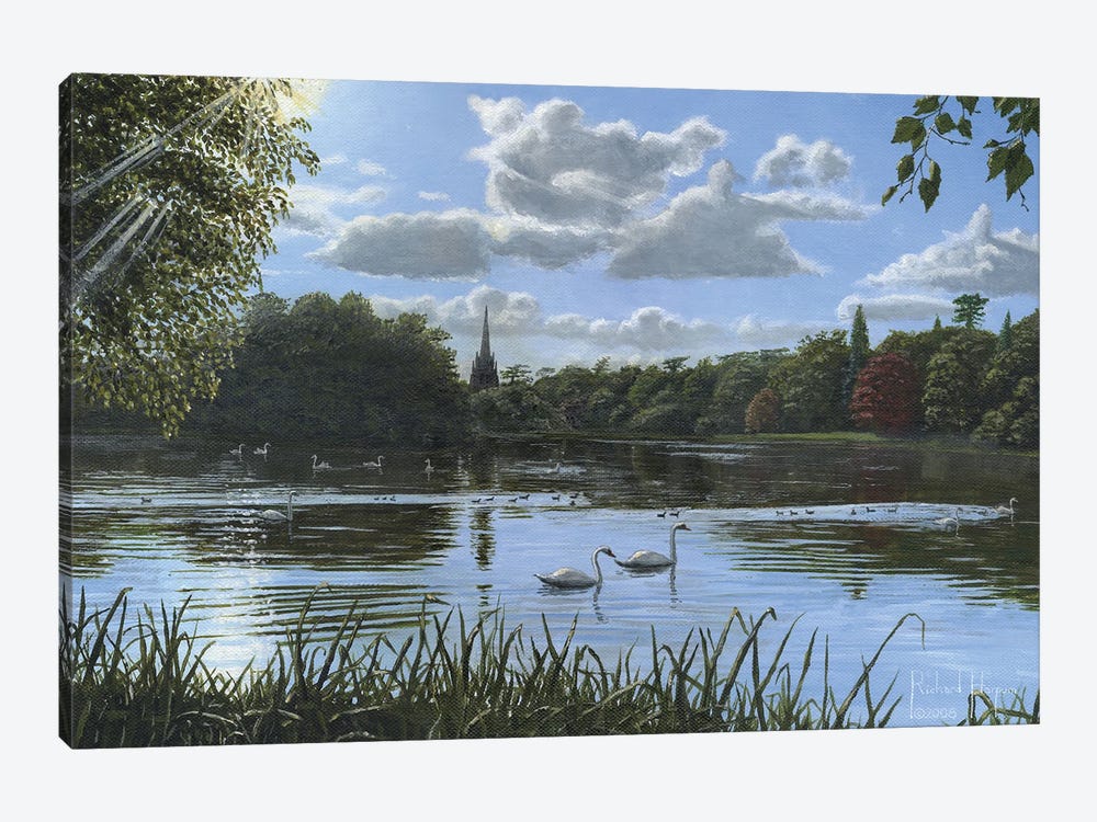 September Afternoon In Clumber Park, Nottinghamshire, England by Richard Harpum 1-piece Canvas Artwork
