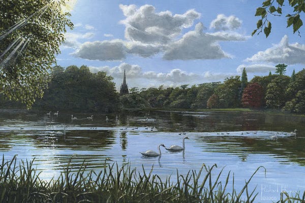 September Afternoon In Clumber Park, Nottinghamshire, England