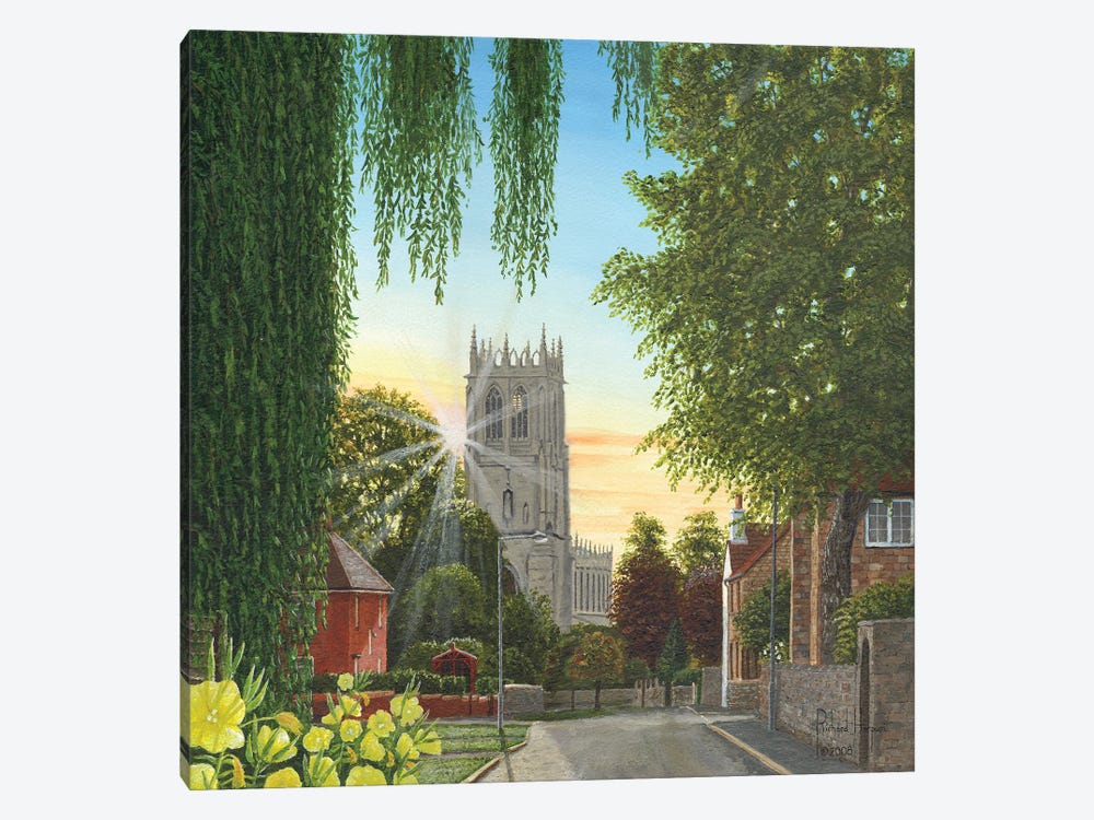Summer Morning, St Mary's Church, Tickhill, Yorkshire by Richard Harpum 1-piece Art Print