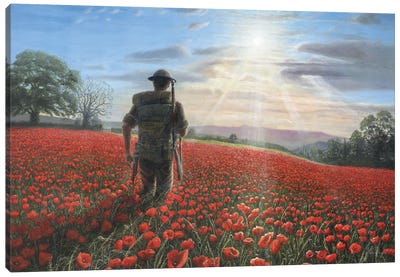 Tommy Canvas Art Print - Veterans Day