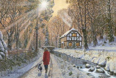 Winter Woodland by Richard Harpum multi panel art