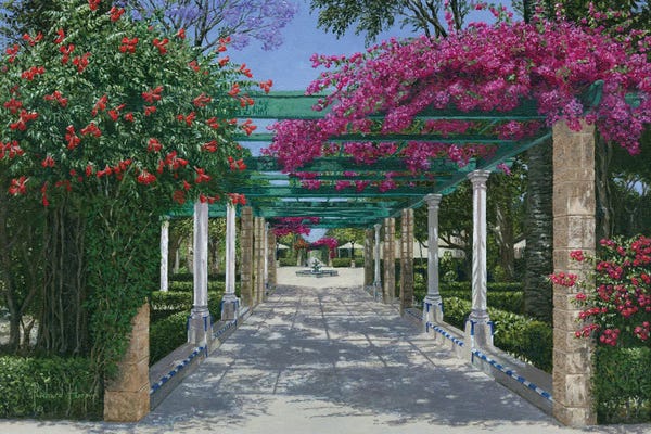 Andalusia: Cadiz Garden, Spain by Richard Harpum