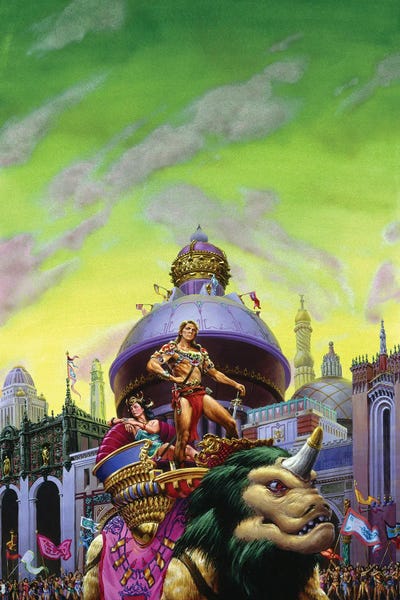 Comic Book Characters: Carson of Venus® by Richard Hescox