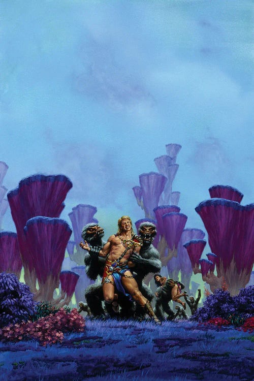 Lost On Venus (Carson of Venus®) by Richard Hescox wall art