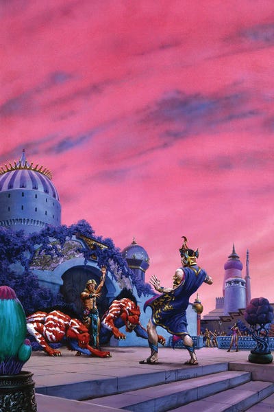 Comic Book Characters: The Wizard Of Venus (Carson of Venus®) by Richard Hescox