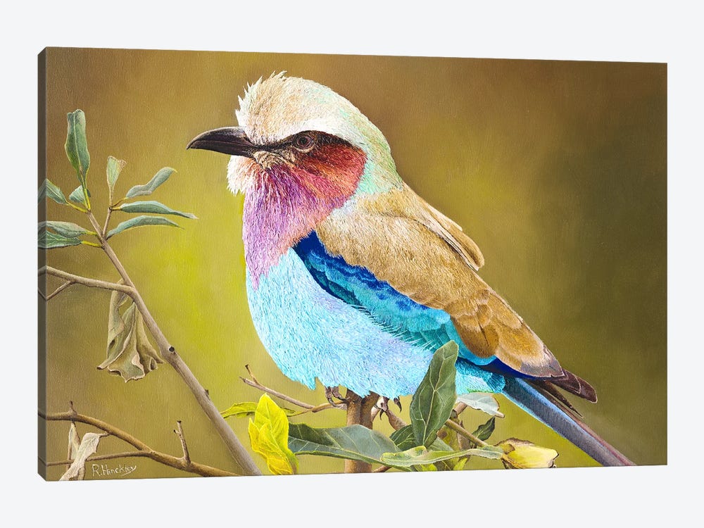 Lilac Breasted Roller by Russell Hinckley 1-piece Canvas Art