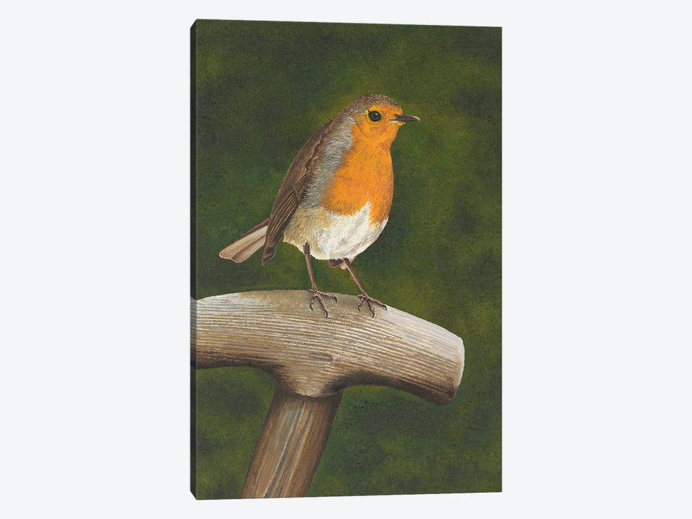 Robin, The Gardners Friend by Russell Hinckley 1-piece Canvas Artwork