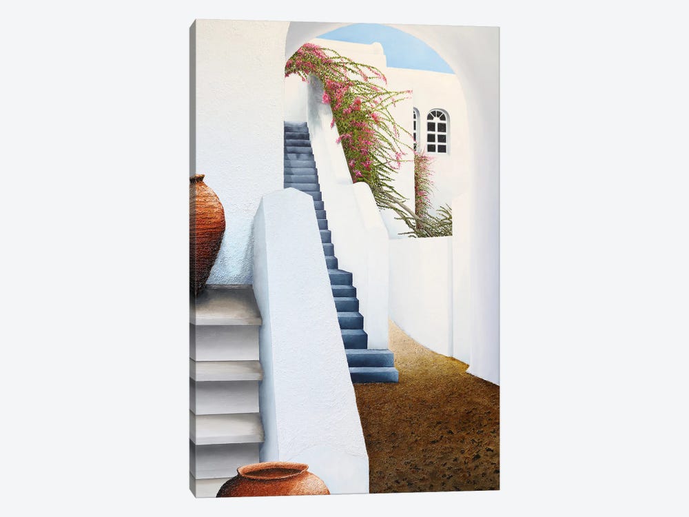 Santorini Kastelli Resort by Russell Hinckley 1-piece Canvas Print