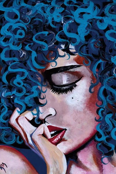 A Happy Woman Is A Satisfied Woman by Artist Ria multi panel art