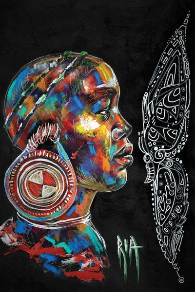 African Heritage: Ravishingly Radiant by Artist Ria