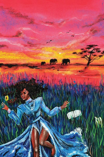 Wide Open Spaces: Holding Onto My Only Sun by Artist Ria