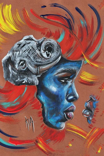 Famous Palaces & Residences: Mama... I Won’t Forget You! by Artist Ria