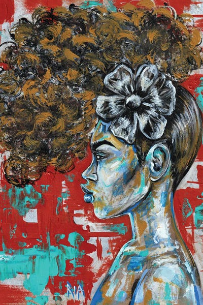 You’re Too Pretty To Have An Attitude! by Artist Ria art print