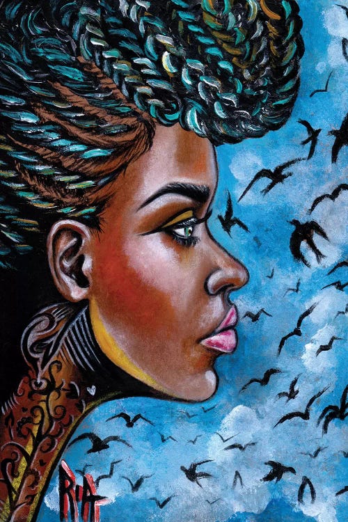 Crowned Royal by Artist Ria wall art