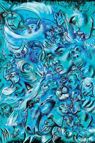 Then They Will Know by Artist Ria art print