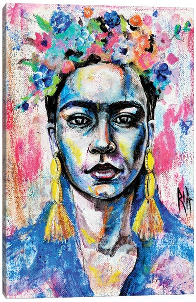 Freedom Call Low Canvas Art Print - Frida Kahlo