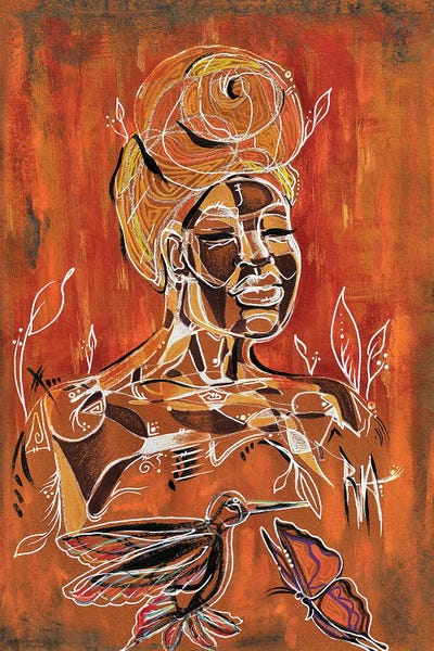 Calm: Your Strength Will Be In Keeping Calm And Showing Trust by Artist Ria