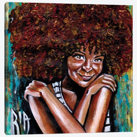 Embrace Yourself Canvas Print #RIA13} by Artist Ria Canvas Art Print
