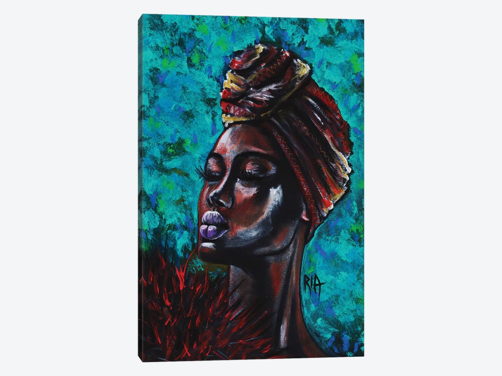 Feeling Royal by Artist Ria 1-piece Canvas Art Print