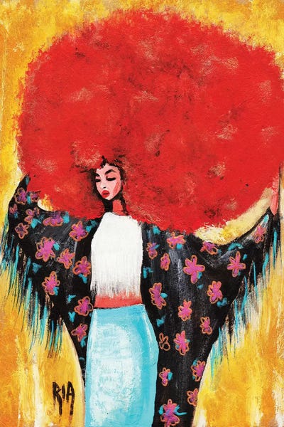 Artist Ria: Flower Girl- Spring For Me by Artist Ria