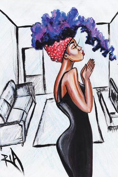 Interiors: Her Prayer by Artist Ria