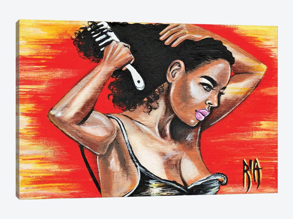 Hot Summer Daze by Artist Ria 1-piece Canvas Artwork
