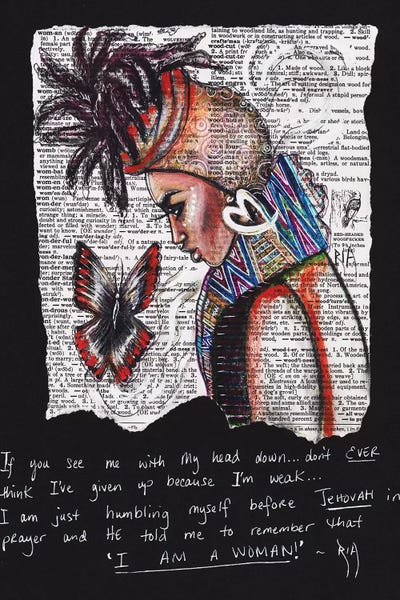 Insects: I Am A Woman by Artist Ria