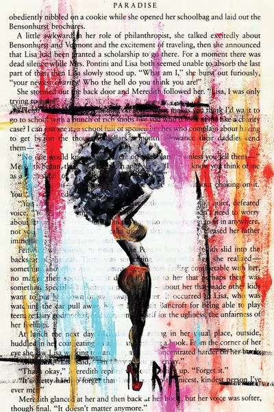 Contemporary Fine Art: I Know What You Like... But She Is Not Me by Artist Ria