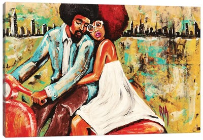 If You're Good...Then I'm Good...Then We Are Good Canvas Art Print - Black Love Art